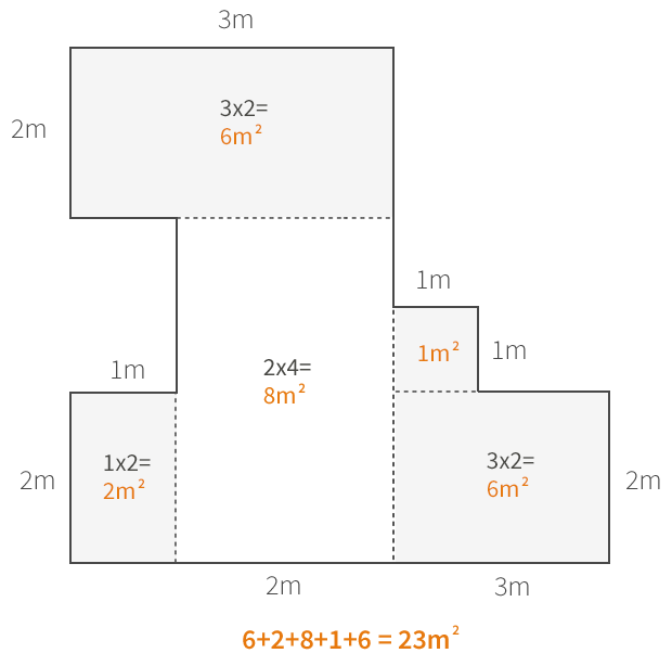 A complicated floorplan