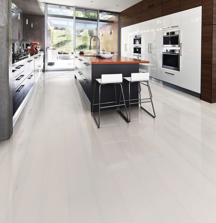 White Flooring